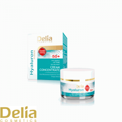 DELIA HYALURON FUSION - 50+ Krema za lifting lica sa hijaluronskom kiselinom 50ml